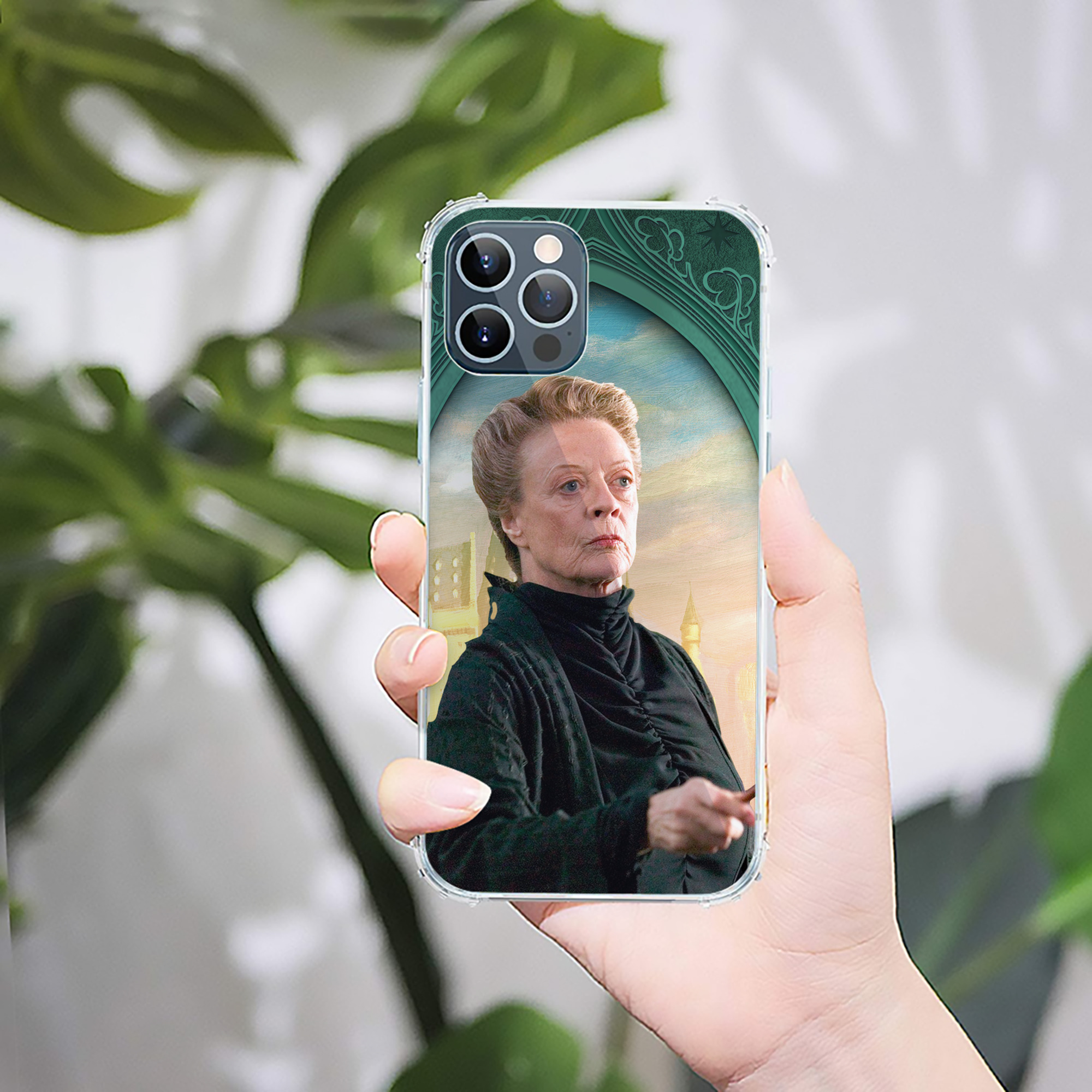 （画像用） Harry Potter ハリー・ポッターシリーズ 【iPhone 12シリーズ対応】透明スマホケース（クリアソフトケース）